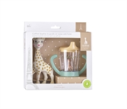 Sophie la Girafe + non-spill cup gavesæt